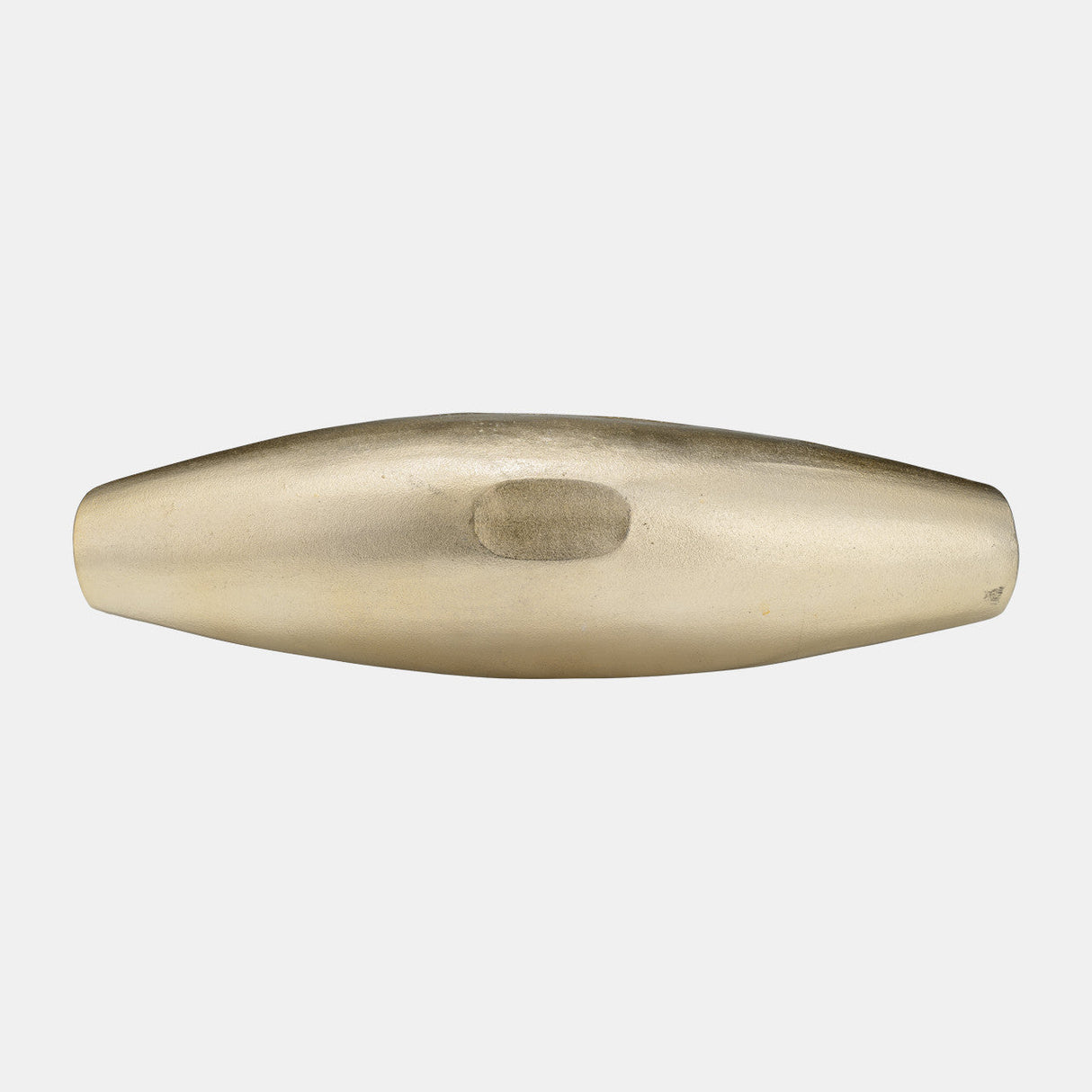 Metal, S/2 18/24",hammered Elongated Tray, Champag