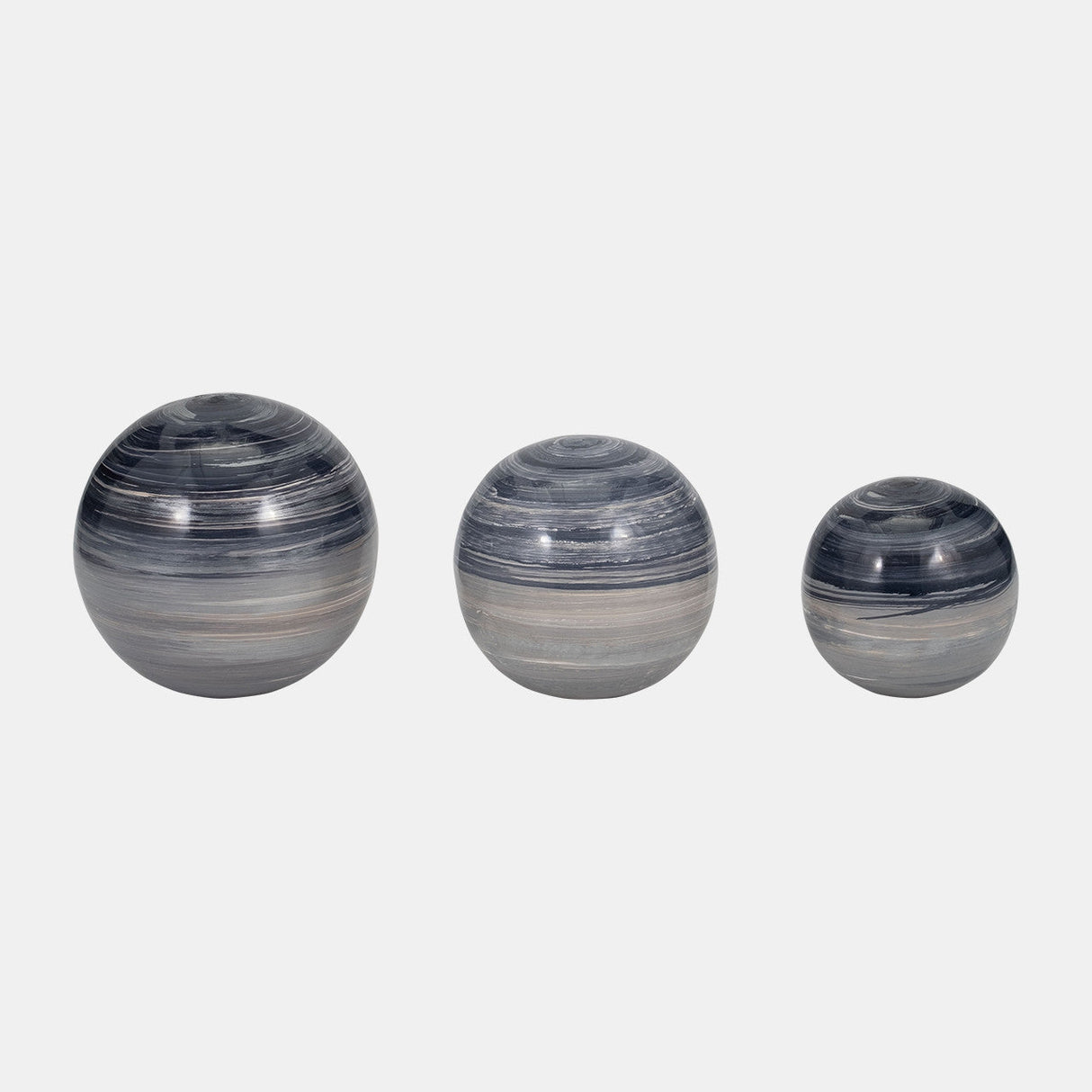 Metal, S/3 Galaxy Orbs, 2-tone Black