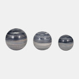 Metal, S/3 Galaxy Orbs, 2-tone Black