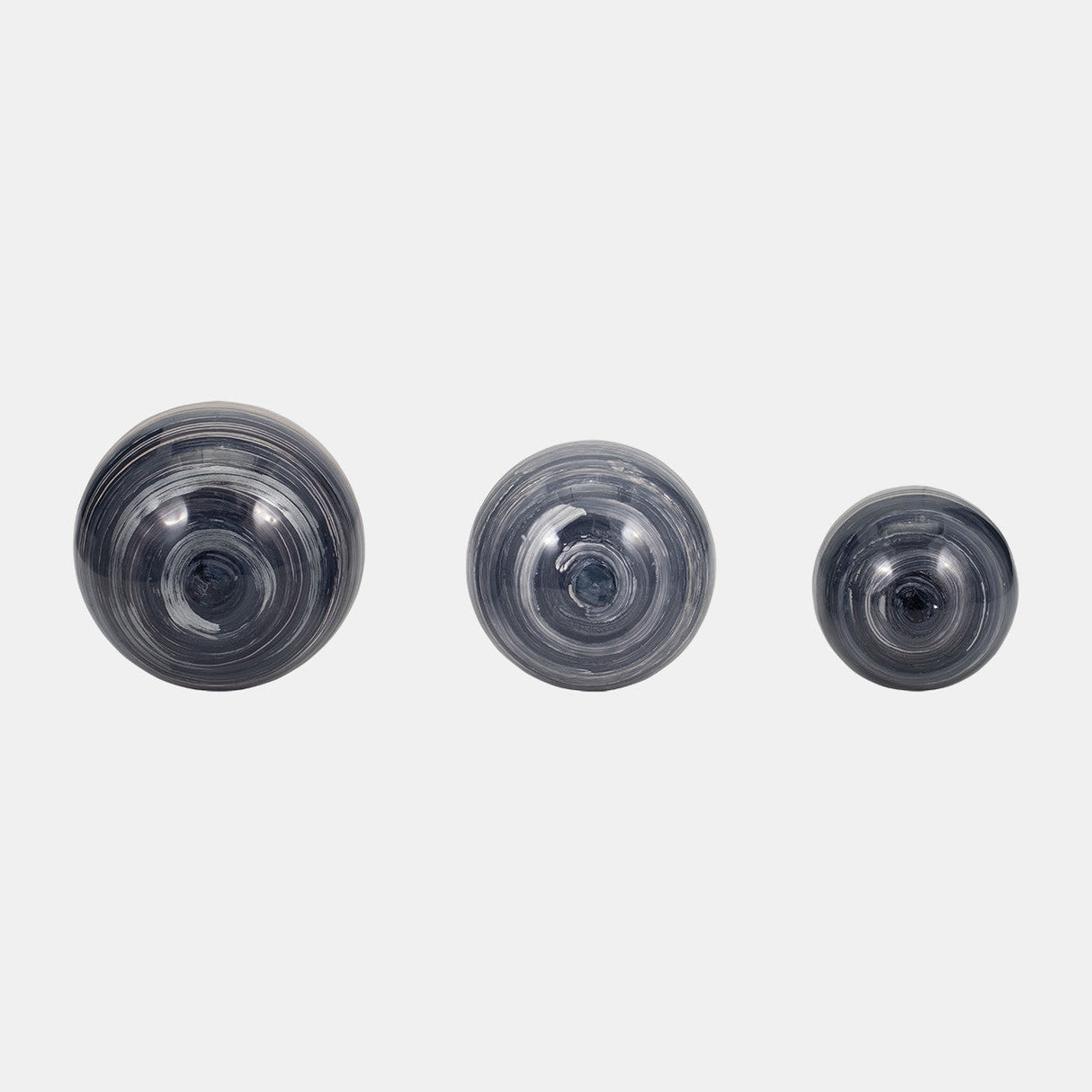 Metal, S/3 Galaxy Orbs, 2-tone Black