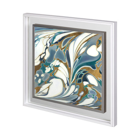 Metamorphosis II by Liz Jardine a Hand Embellished Textured Framed Art Print by Mercana at Eve Furniture