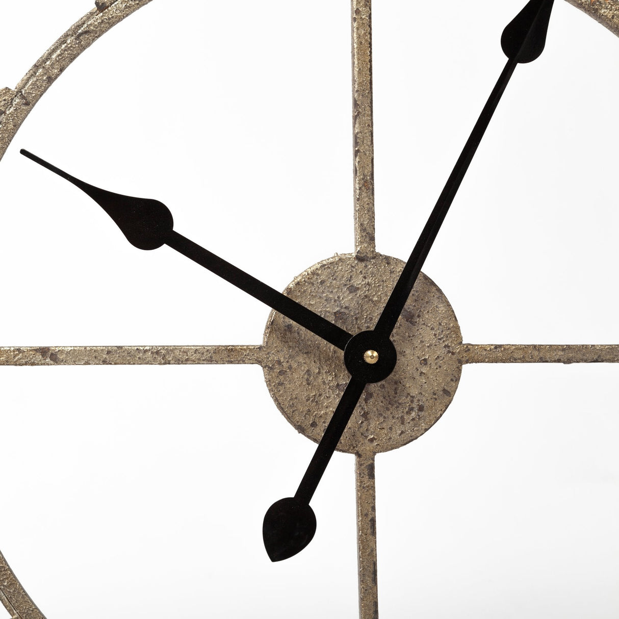 Mething Light Brown Medium Farmhouse Wall Clock by Mercana at Eve Furniture