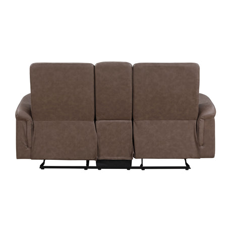 Metric Brown 2-Piece Reclining Living Room Set by Homelegance at Eve Furniture