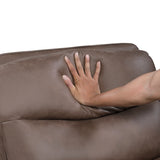 Metric Brown 2-Piece Reclining Living Room Set by Homelegance at Eve Furniture
