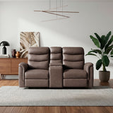 Metric Brown 2-Piece Reclining Living Room Set by Homelegance at Eve Furniture