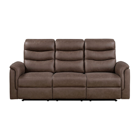 Metric Brown 2-Piece Reclining Living Room Set by Homelegance at Eve Furniture