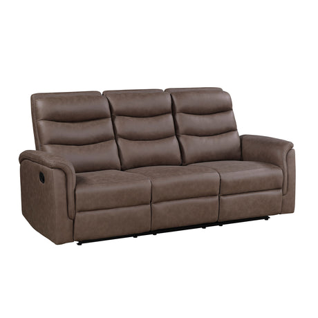 Metric Brown 2-Piece Reclining Living Room Set by Homelegance at Eve Furniture