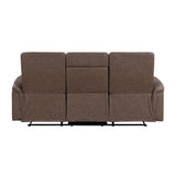 Metric Brown 2-Piece Reclining Living Room Set by Homelegance at Eve Furniture