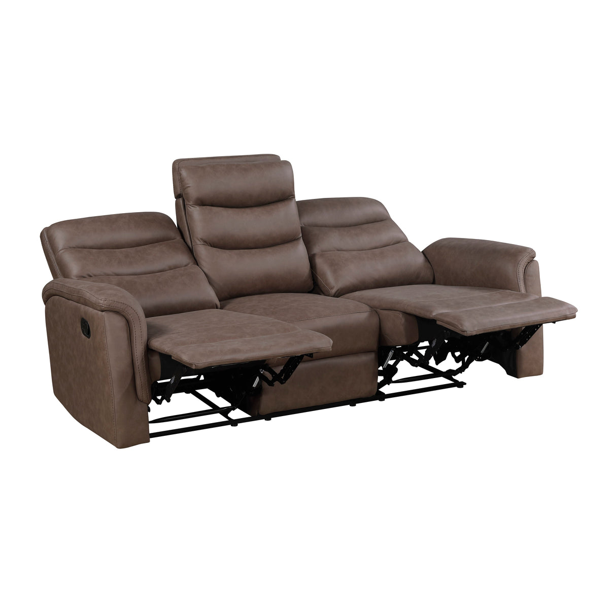 Metric Brown 2-Piece Reclining Living Room Set by Homelegance at Eve Furniture