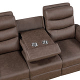 Metric Brown 2-Piece Reclining Living Room Set by Homelegance at Eve Furniture