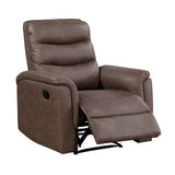 Metric Brown Reclining Living Room Set by Homelegance at Eve Furniture