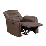 Metric Brown Reclining Living Room Set by Homelegance at Eve Furniture