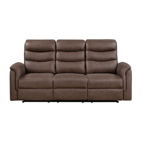 Metric Brown Reclining Living Room Set by Homelegance at Eve Furniture