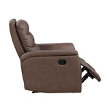 Metric Brown Reclining Living Room Set by Homelegance at Eve Furniture