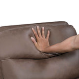 Metric Brown Reclining Living Room Set by Homelegance at Eve Furniture
