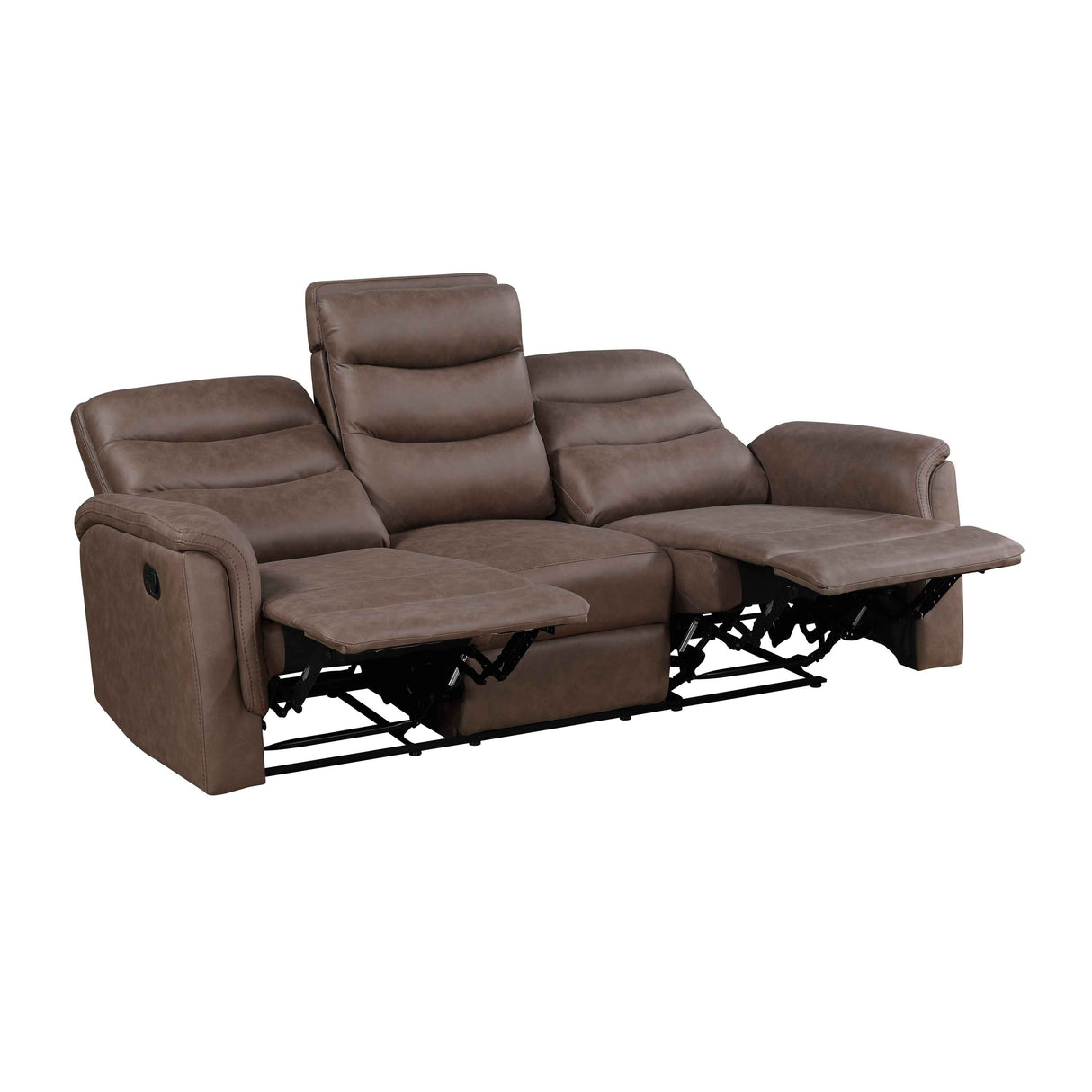Metric Brown Reclining Living Room Set by Homelegance at Eve Furniture