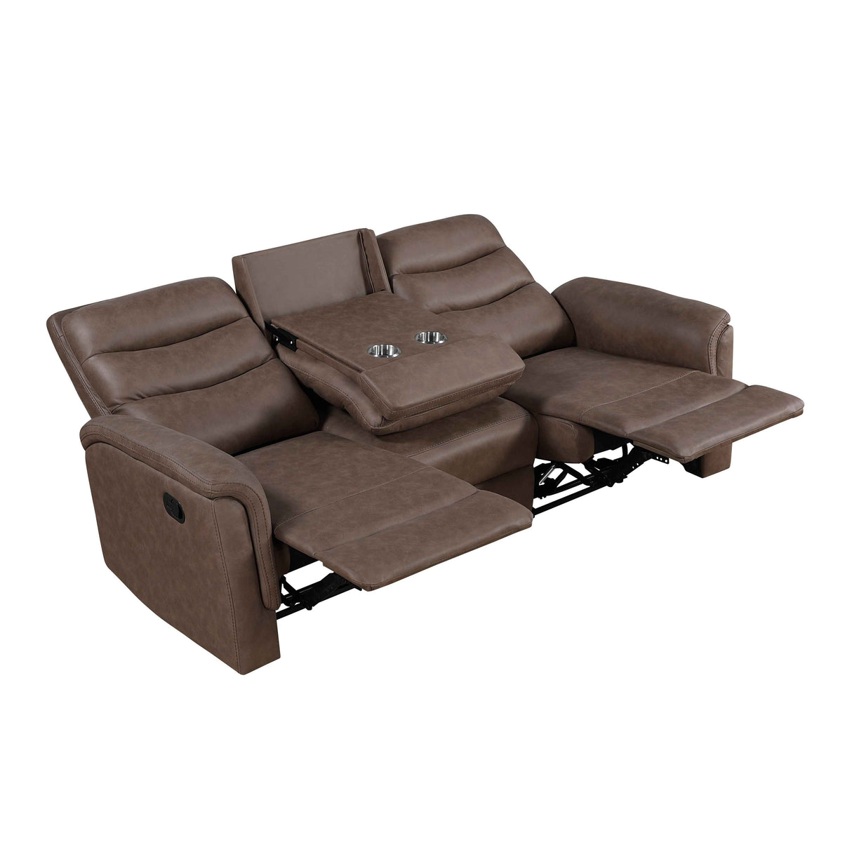 Metric Brown Reclining Living Room Set by Homelegance at Eve Furniture
