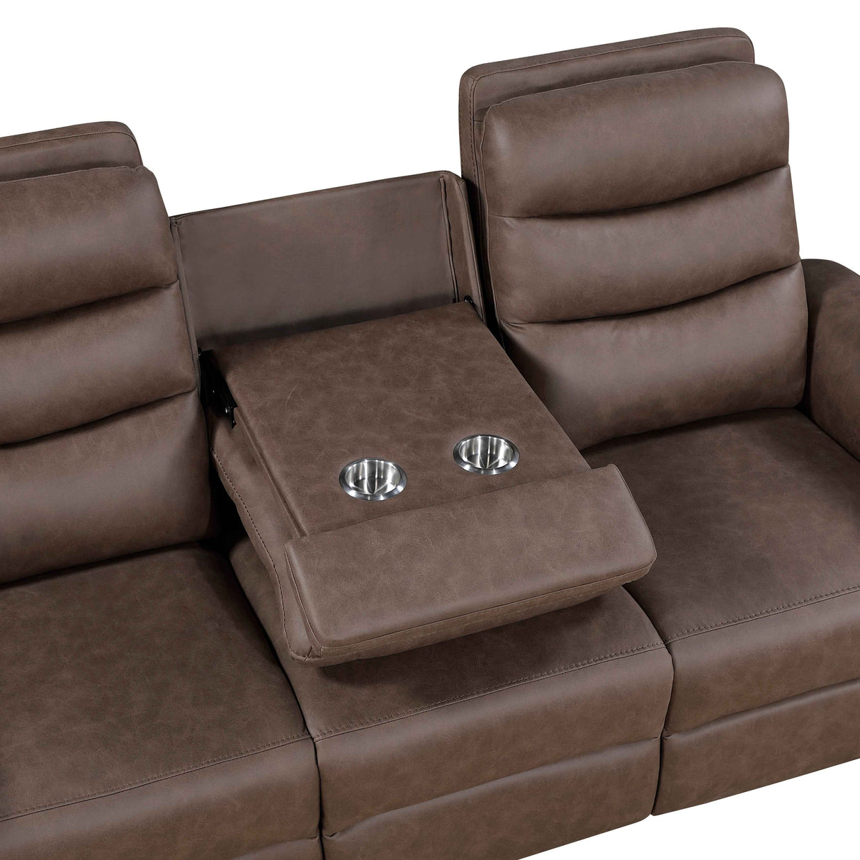 Metric Brown Reclining Living Room Set by Homelegance at Eve Furniture