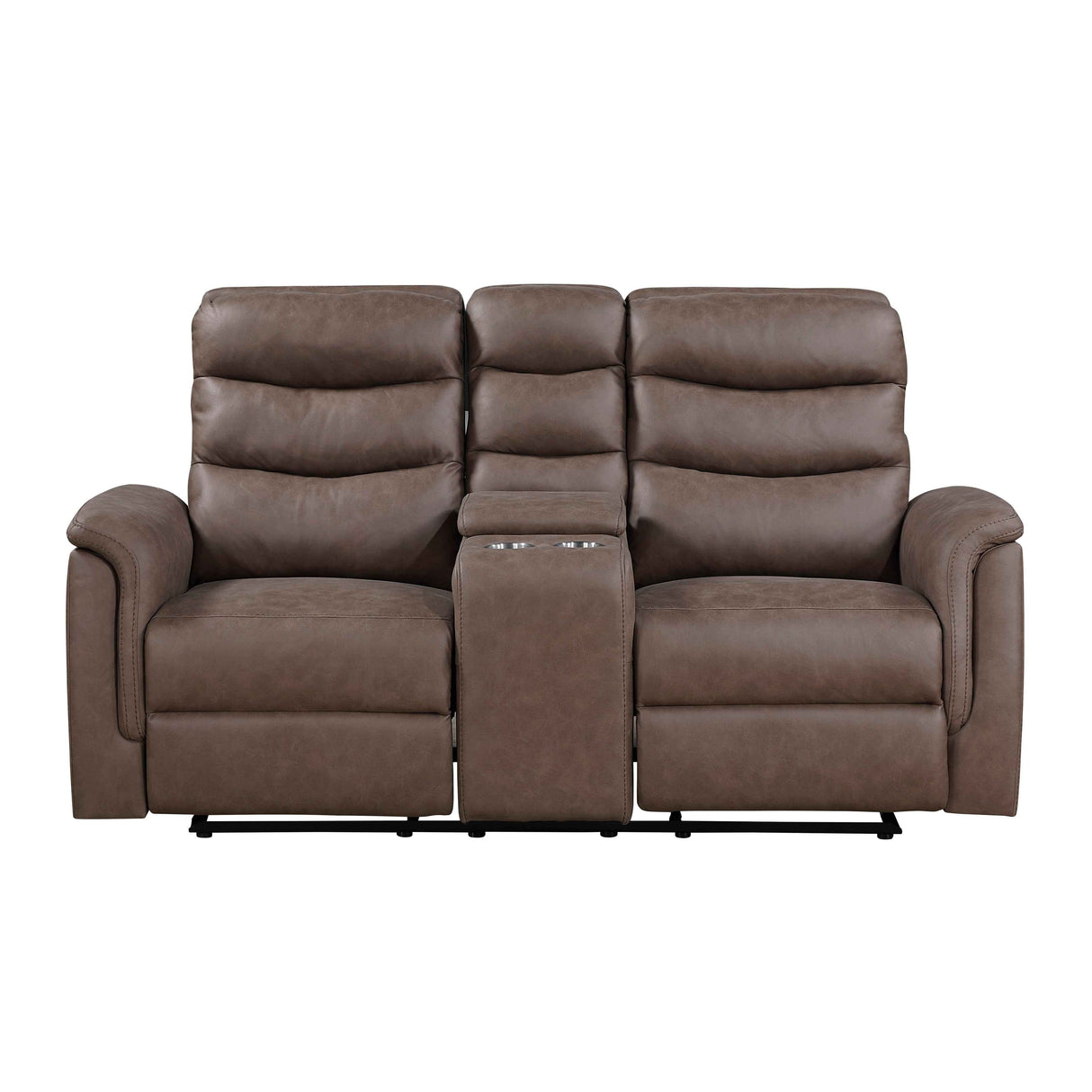 Metric Brown Reclining Living Room Set by Homelegance at Eve Furniture