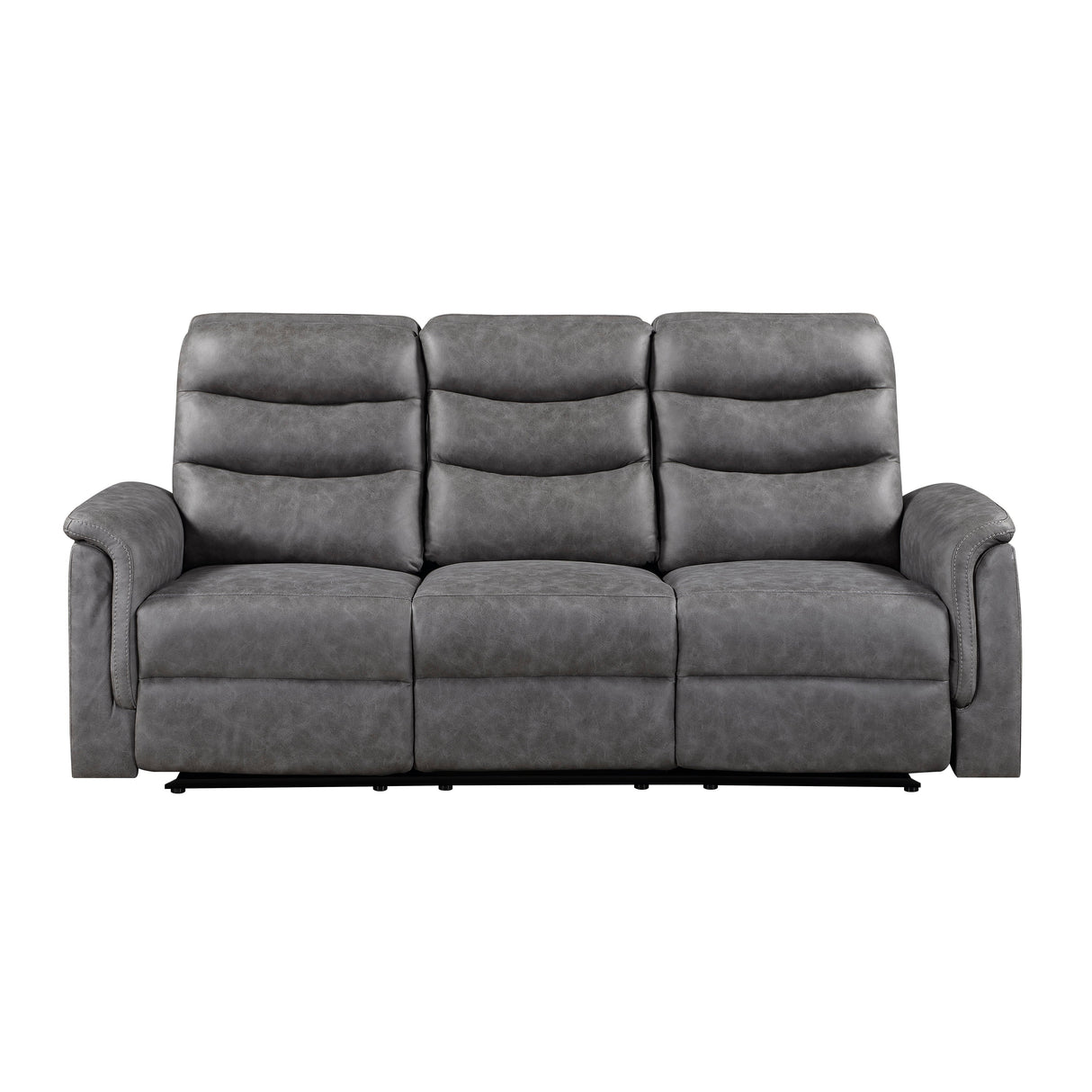 Metric Gray 2-Piece Reclining Living Room Set by Homelegance at Eve Furniture