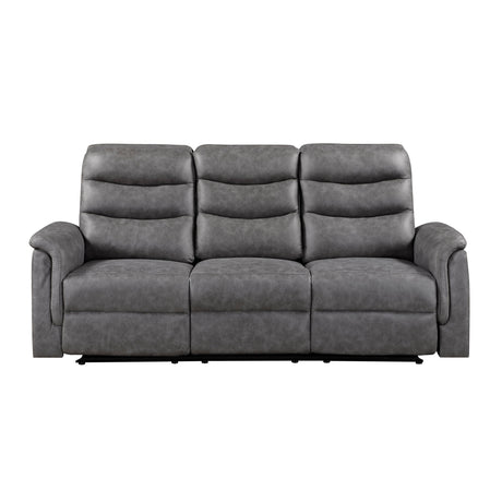 Metric Gray 2-Piece Reclining Living Room Set by Homelegance at Eve Furniture