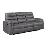 Metric Gray 2-Piece Reclining Living Room Set by Homelegance at Eve Furniture