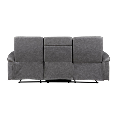 Metric Gray 2-Piece Reclining Living Room Set by Homelegance at Eve Furniture
