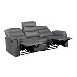 Metric Gray 2-Piece Reclining Living Room Set by Homelegance at Eve Furniture