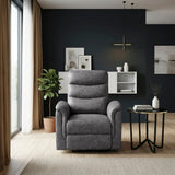 Metric Gray Reclining Chair by Homelegance at Eve Furniture