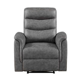 Metric Gray Reclining Living Room Set by Homelegance at Eve Furniture