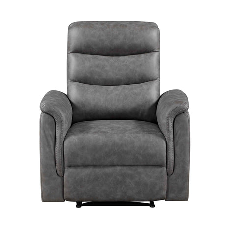 Metric Gray Reclining Living Room Set by Homelegance at Eve Furniture