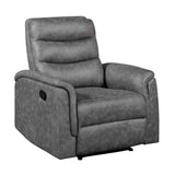 Metric Gray Reclining Living Room Set by Homelegance at Eve Furniture