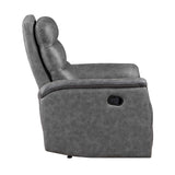 Metric Gray Reclining Living Room Set by Homelegance at Eve Furniture