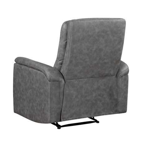 Metric Gray Reclining Living Room Set by Homelegance at Eve Furniture