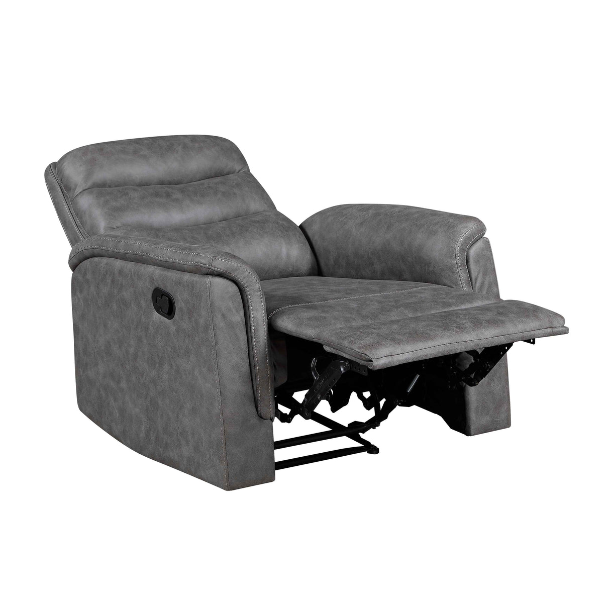 Metric Gray Reclining Living Room Set by Homelegance at Eve Furniture
