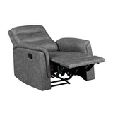 Metric Gray Reclining Living Room Set by Homelegance at Eve Furniture
