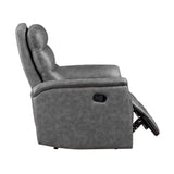 Metric Gray Reclining Living Room Set by Homelegance at Eve Furniture