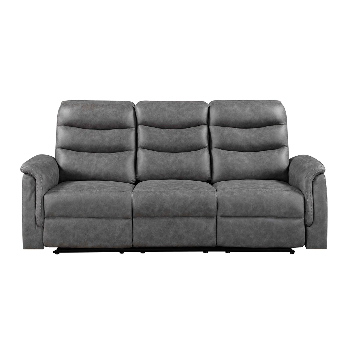 Metric Gray Reclining Living Room Set by Homelegance at Eve Furniture