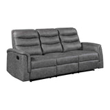 Metric Gray Reclining Living Room Set by Homelegance at Eve Furniture