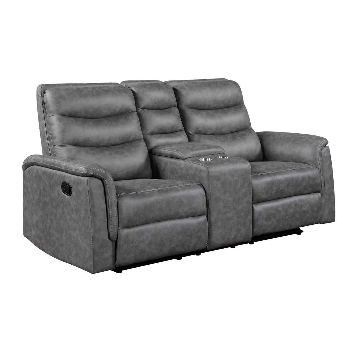 Metric Gray Reclining Living Room Set by Homelegance at Eve Furniture