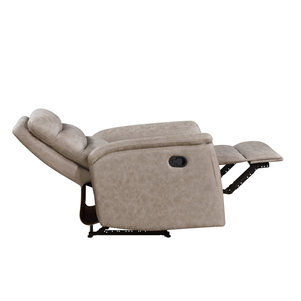 Metric Taupe 3-Piece Reclining Living Room Set by Homelegance at Eve Furniture
