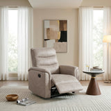Metric Taupe 3-Piece Reclining Living Room Set by Homelegance at Eve Furniture