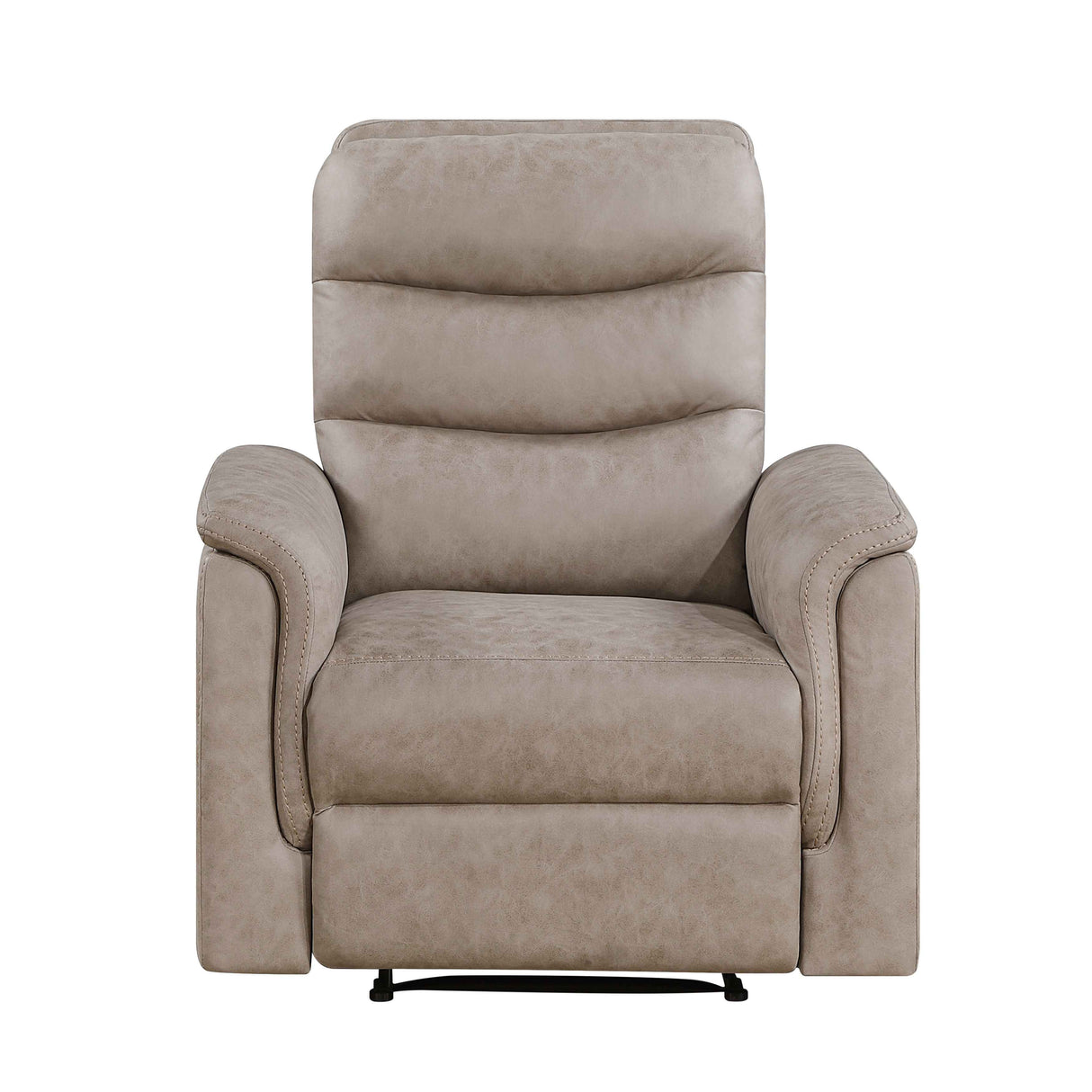 Metric Taupe Reclining Chair by Homelegance at Eve Furniture