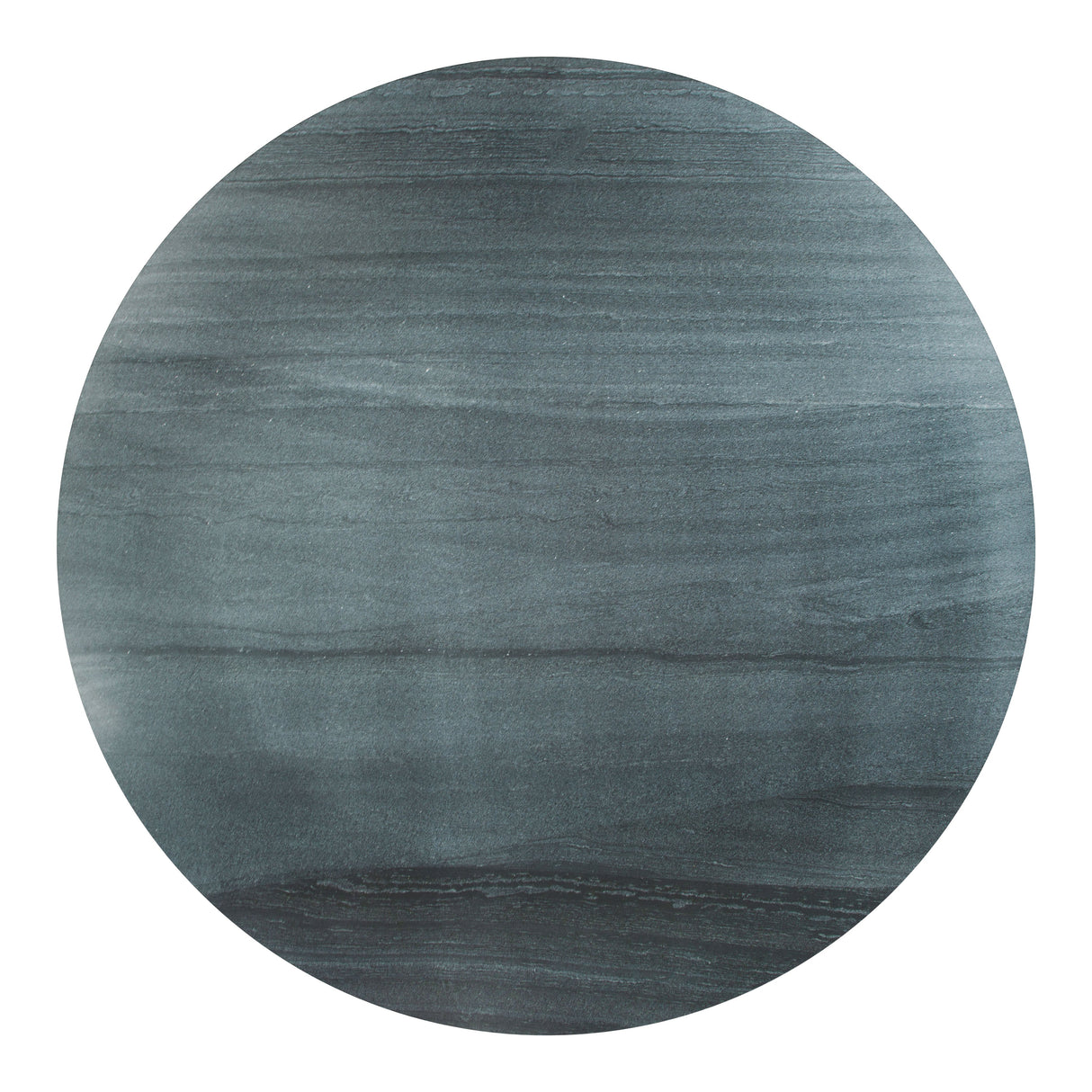 Metropolis Gray & Silver Dining Table (60") by Zuomod at Eve Furniture
