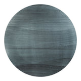 Metropolis Gray & Silver Dining Table (60") by Zuomod at Eve Furniture