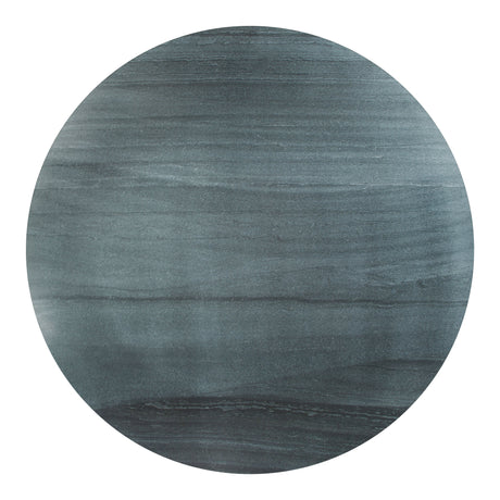 Metropolis Gray & Silver Dining Table (60") by Zuomod at Eve Furniture