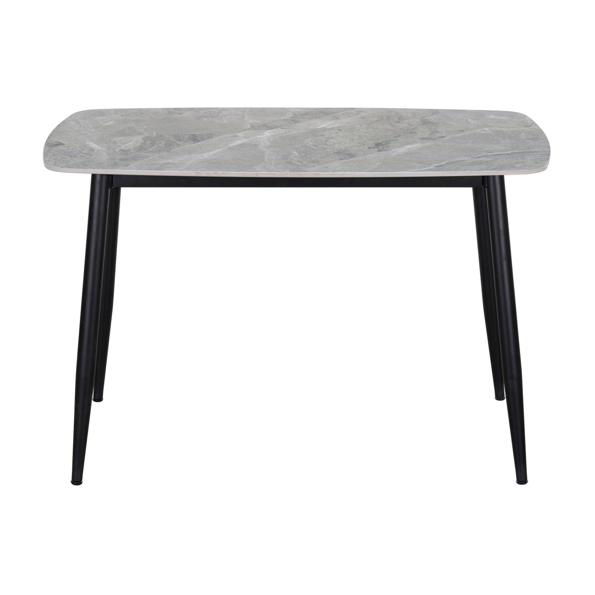 Metropolitan Black/Gray Dining Table by Homelegance at Eve Furniture