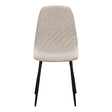 Metropolitan Taupe Side Chair, Set of 4 by Homelegance at Eve Furniture