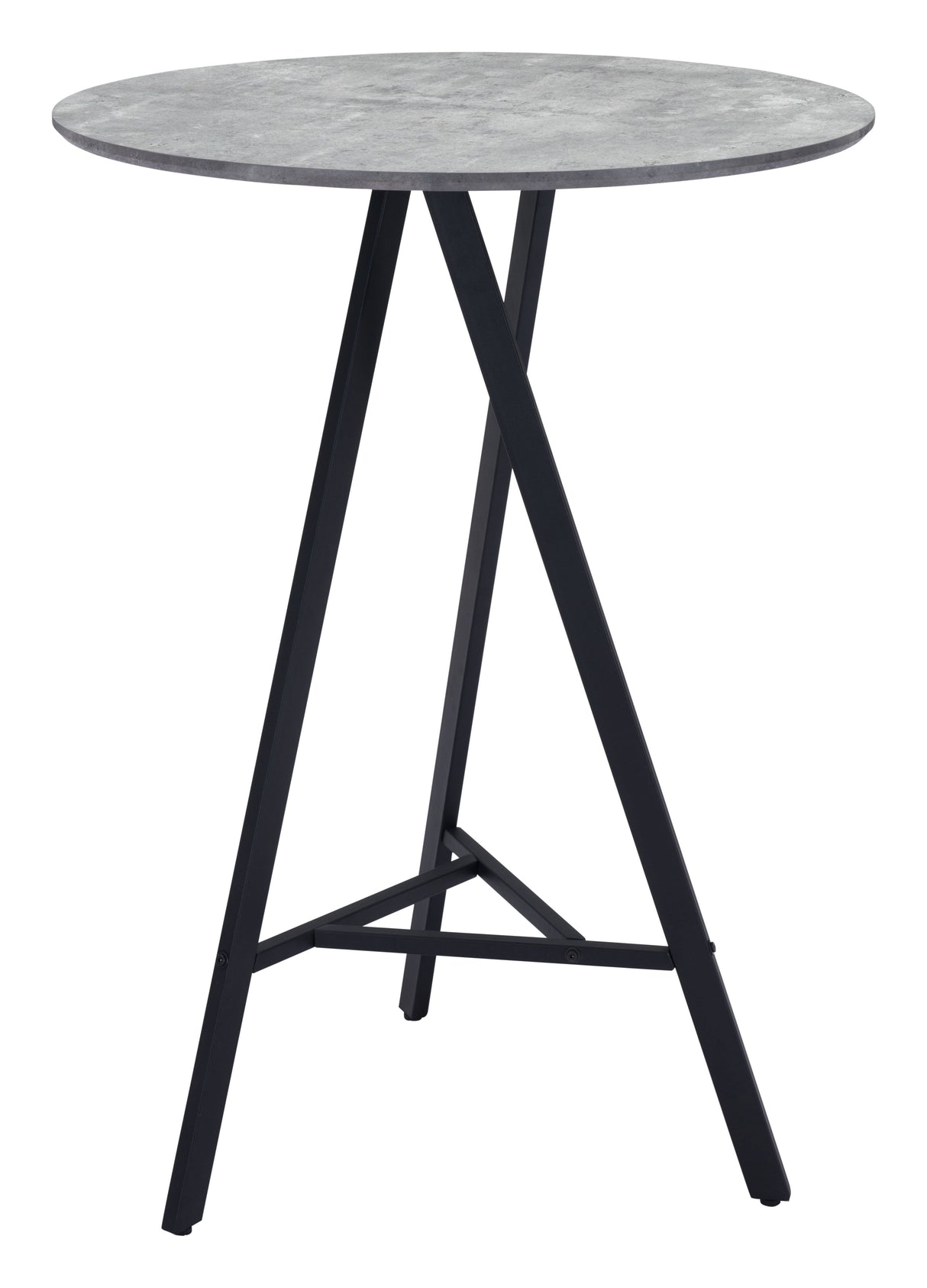 Metz Bar Table Gray by Zuomod at Eve Furniture