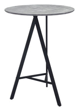 Metz Bar Table Gray by Zuomod at Eve Furniture